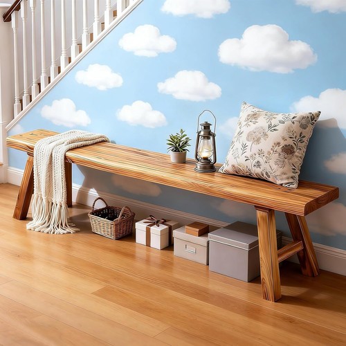 Reclaimed elm rustic entry way - reclaimed,