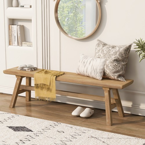 Solid wood bench - wood,