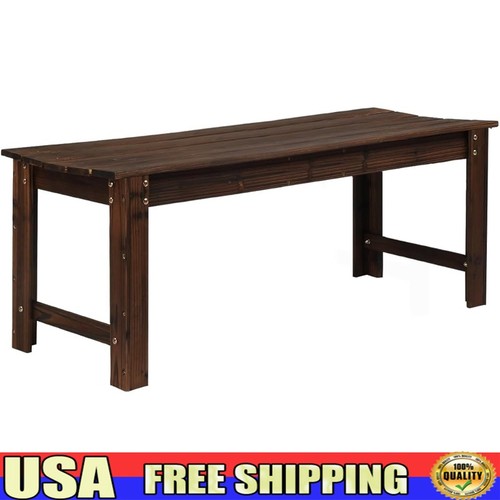 Outdoor wooden bench ergonomic - outdoor,